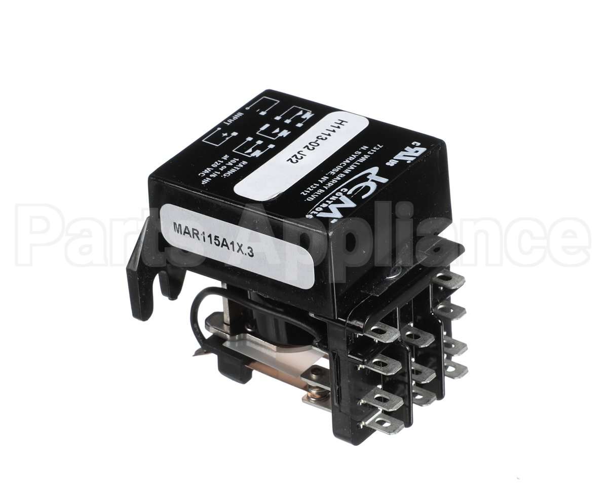 RLY0872 Trane 115V 10A 3Pdt .3S Delay Relay