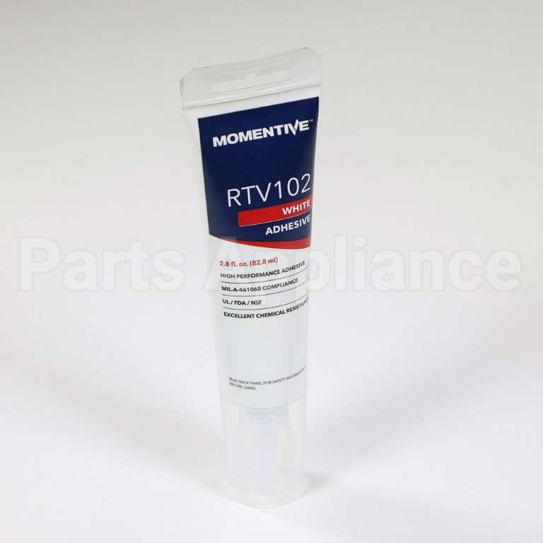 RTV102 GE Silicone - White Adhesive