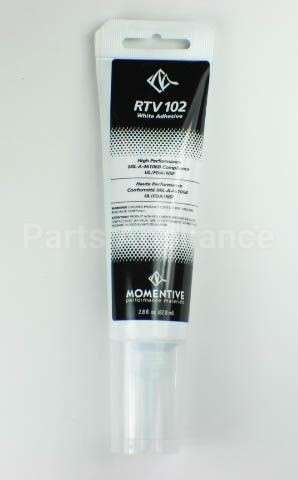 RTV102 GE Silicone - White Adhesive
