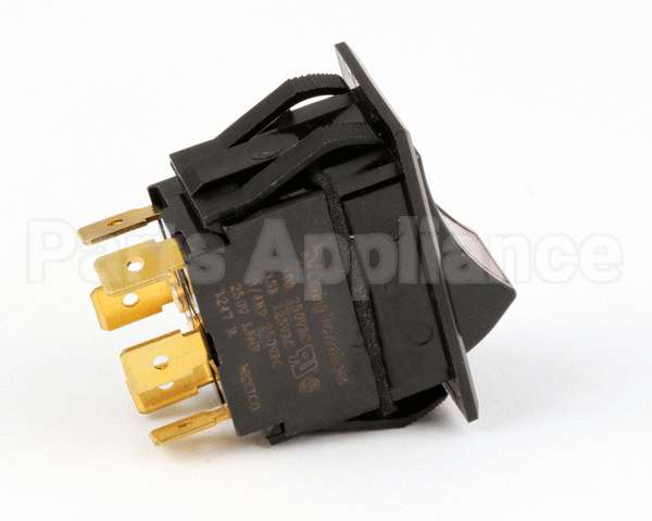 S0104 Bki Switch, Rkr Dpdt 15A 250V Lamp