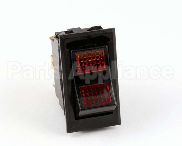S0104 Bki Switch, Rkr Dpdt 15A 250V Lamp