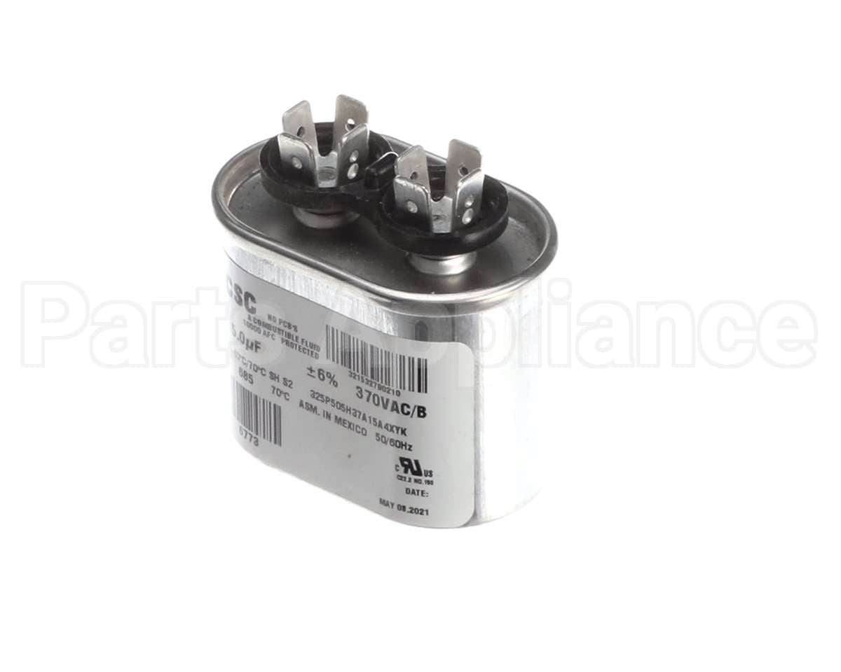 S1-024-20043-700 York 5Mfd 370V Oval Run Capacitor