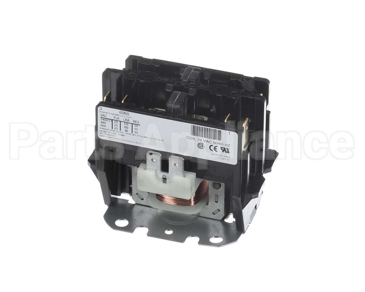 S1-02425965000 York Contactor 2Pno,20A,24V