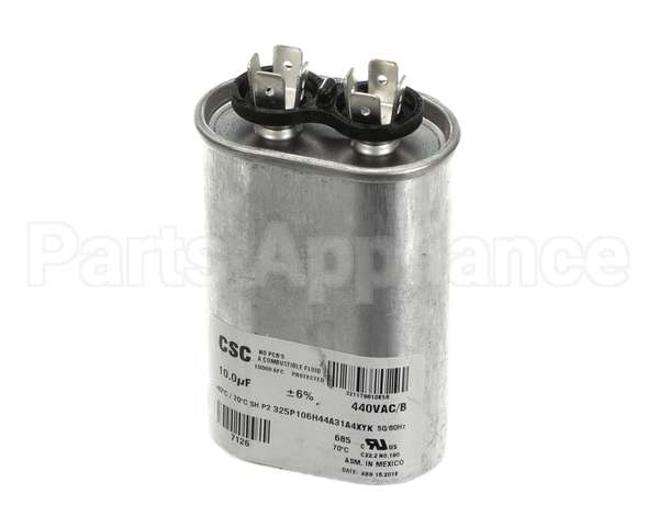 S1-02431404000 York Single Run Capacitor, 10Mfd,440V,Flat