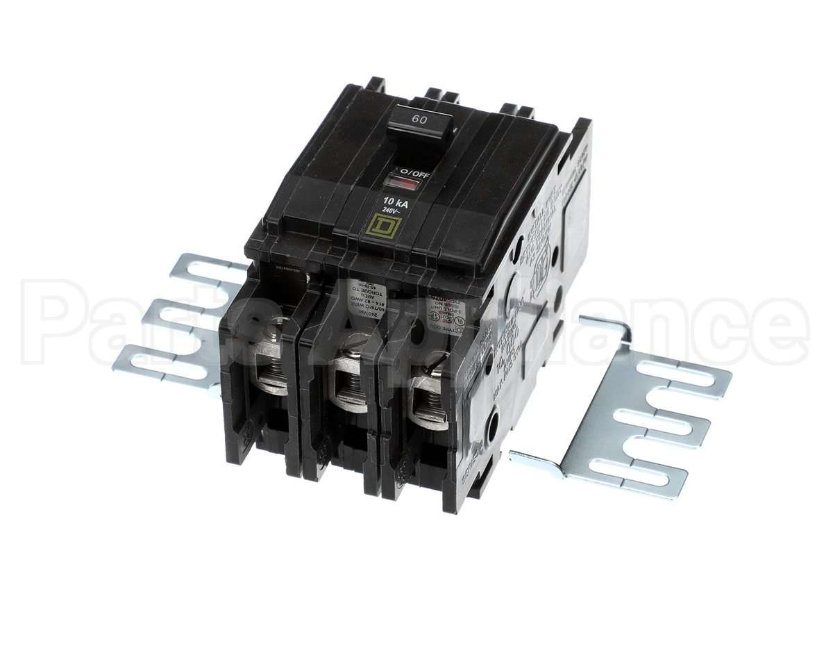 S1-02441147000 York Circuit Breaker, 3 Pole,60A,240V