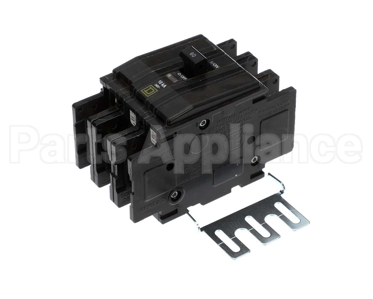 S1-02441147000 York Circuit Breaker, 3 Pole,60A,240V