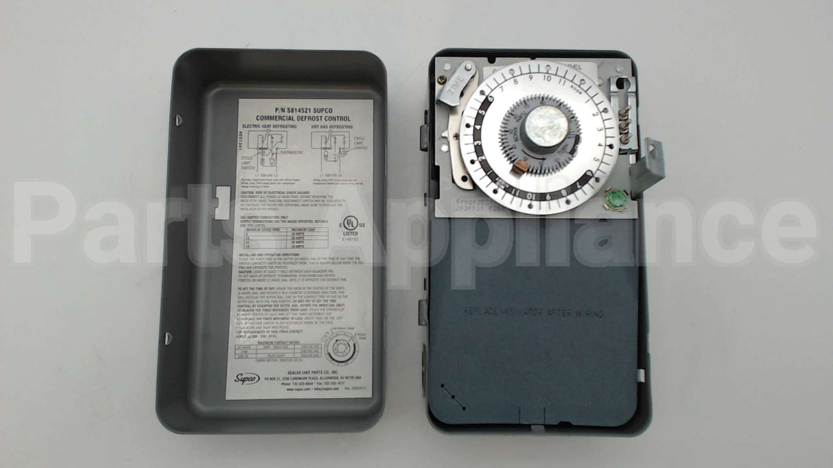 S8145-21 Supco Time Init-Temp/#Term 240V-50Hz