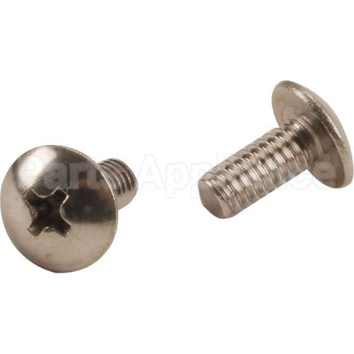 SC122-44 Compatible Hobart Screw, 8-32Thd X 3/8", S/S, 2-Pk