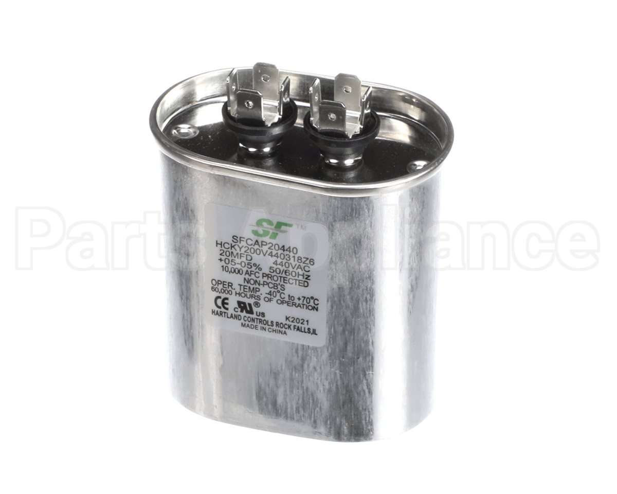 SFCAP20440 Trane Capacitor; 20Mfd 370/440V Oval Run Capac