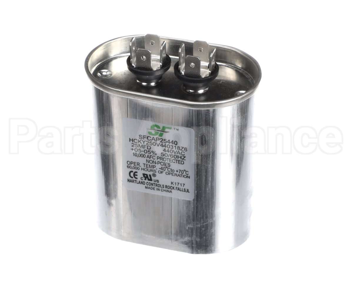 SFCAP25440 Trane Capacitor; 25Mfd 370/440V Oval Run Capac