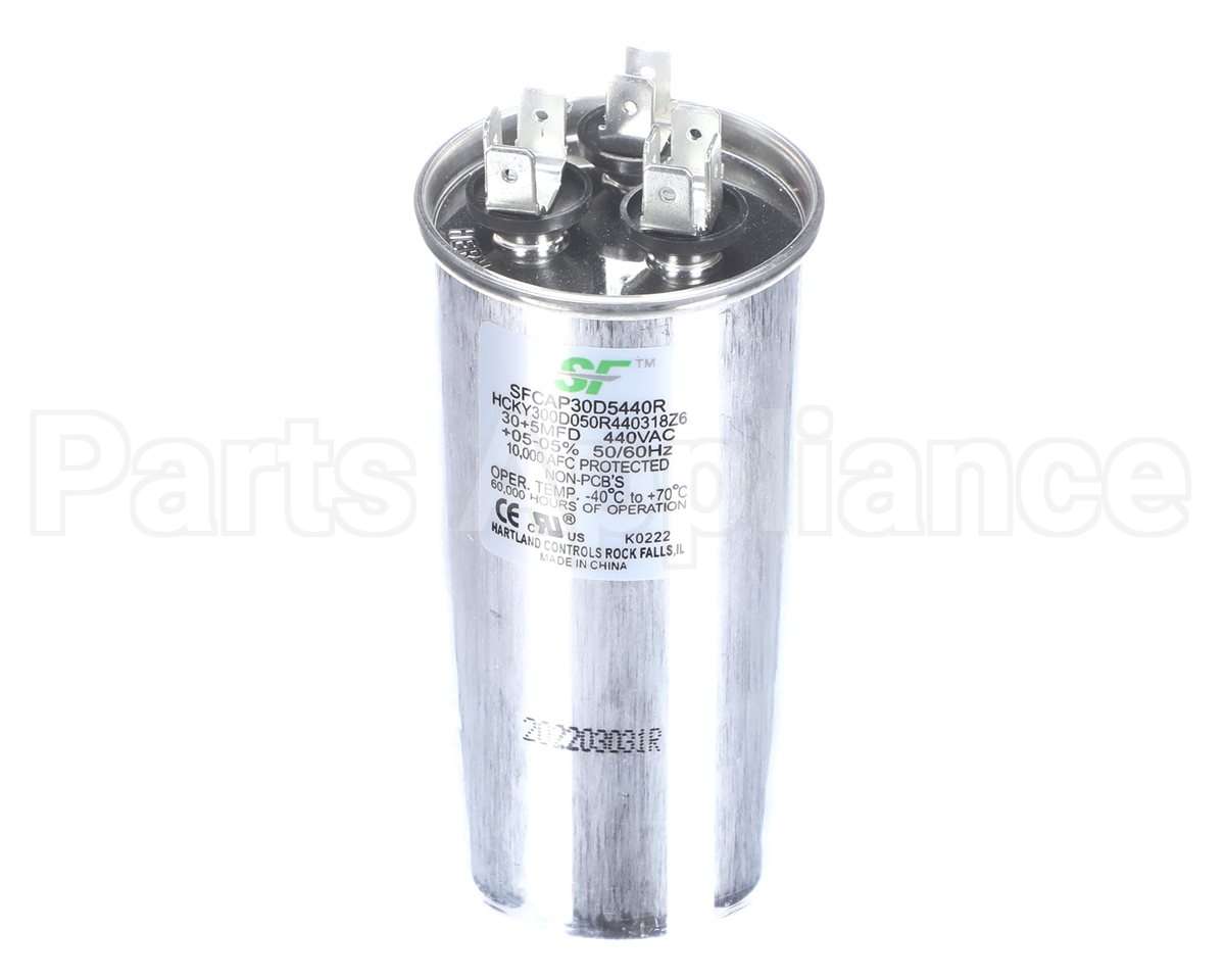 SFCAP30D5440R Trane Capacitor; 30+5Mfd 440V Round Run Capaci