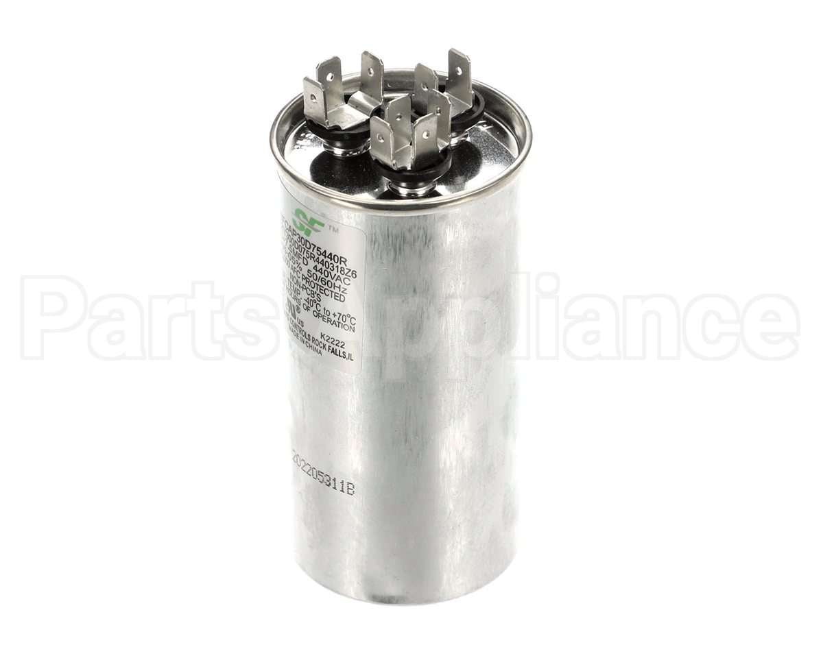 SFCAP30D75440R Trane Capacitor; 30+7.5Mfd 440V Round Run Capa