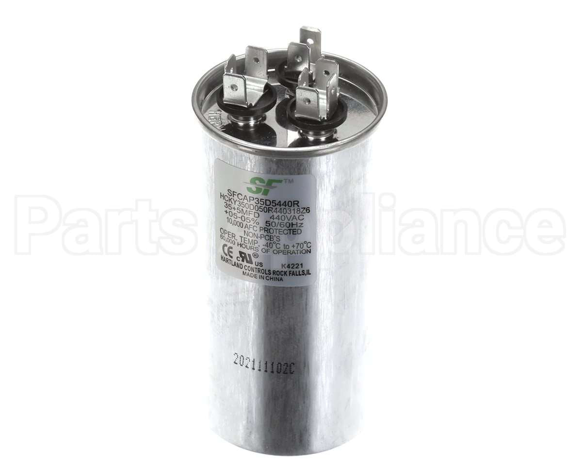 SFCAP35D5440R Trane Capacitor; 35+5Mfd 370/440V Round Run Ca