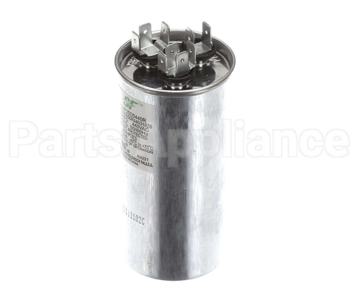 SFCAP35D5440R Trane Capacitor; 35+5Mfd 370/440V Round Run Ca