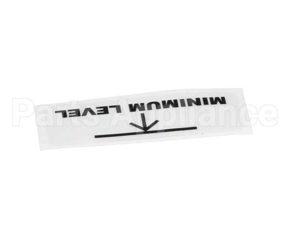 SL300951249 Carpigiani Mix Minimum Level Decal