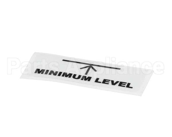 SL300951249 Carpigiani Mix Minimum Level Decal