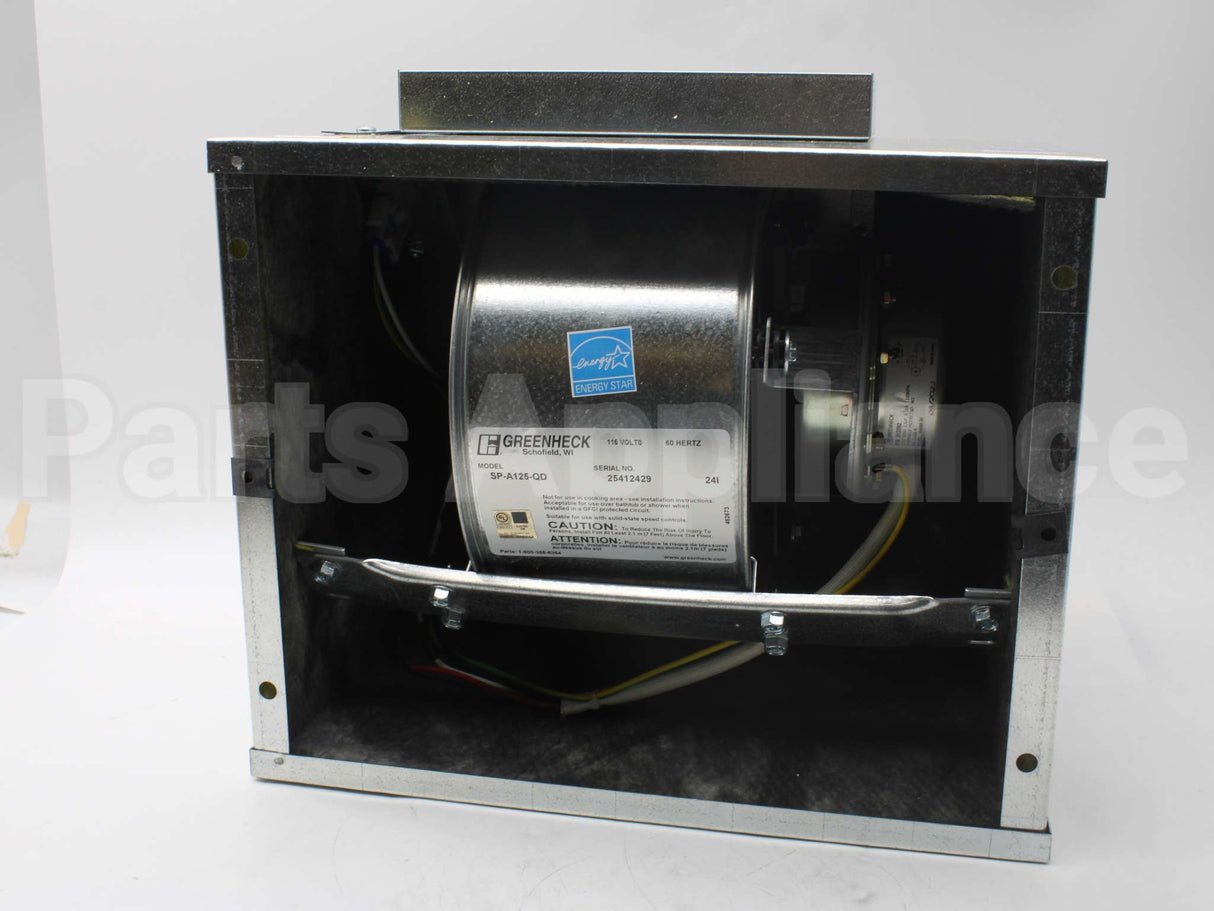 SP-A125 Greenheck 115V 1100Rpm Ceil Exhaust Fan