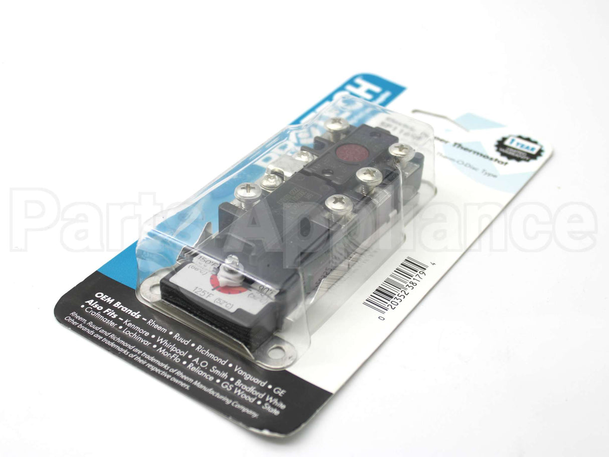 SP11698 Rheem-Ruud 90-150F Upper Stat/Limit