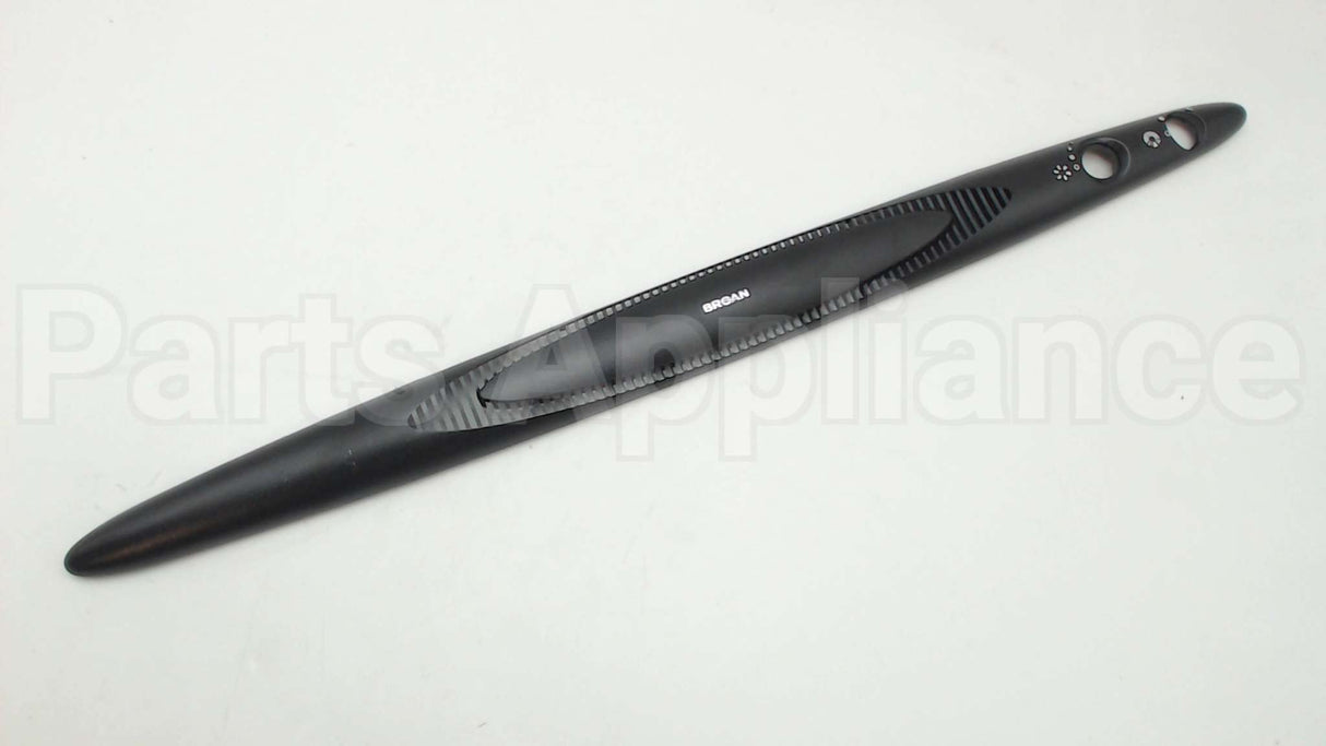 SR99091033 Broan Srv Grl, Nameplate Broan Qt Snapin Black