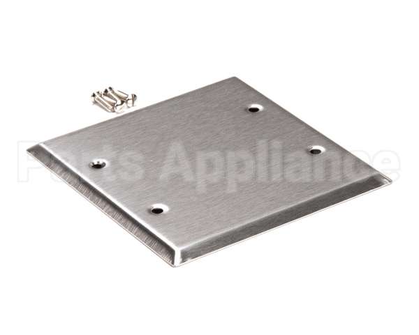 SS23 Hubbell Lighting Wall Plate Ss Two Gang Blank