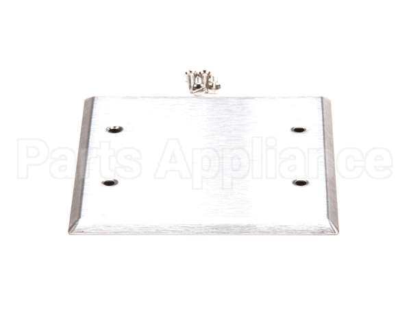 SS23 Hubbell Lighting Wall Plate Ss Two Gang Blank