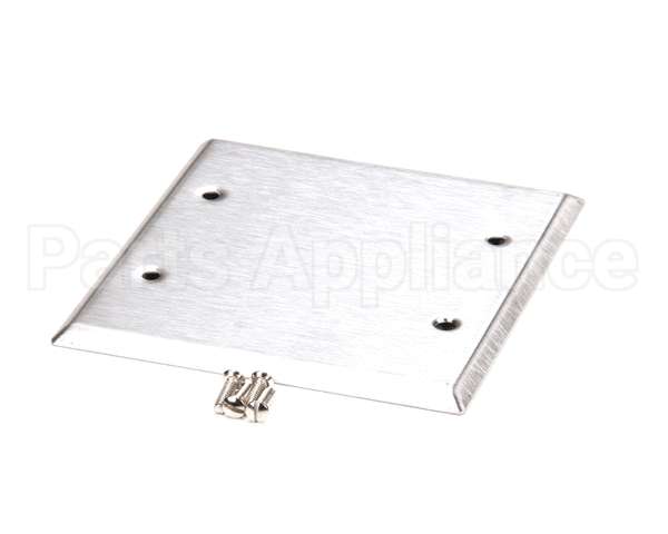 SS23 Hubbell Lighting Wall Plate Ss Two Gang Blank