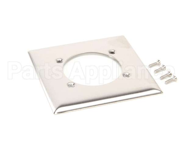 SS701 Hubbell Lighting Ss Wall Plate 2 Gang Sgl Recpt