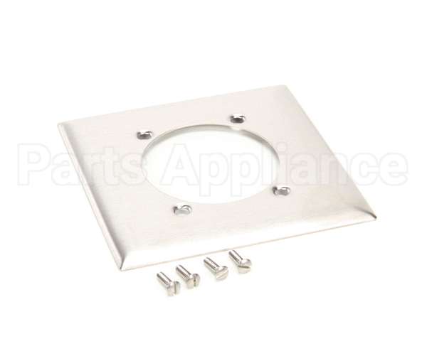 SS701 Hubbell Lighting Ss Wall Plate 2 Gang Sgl Recpt