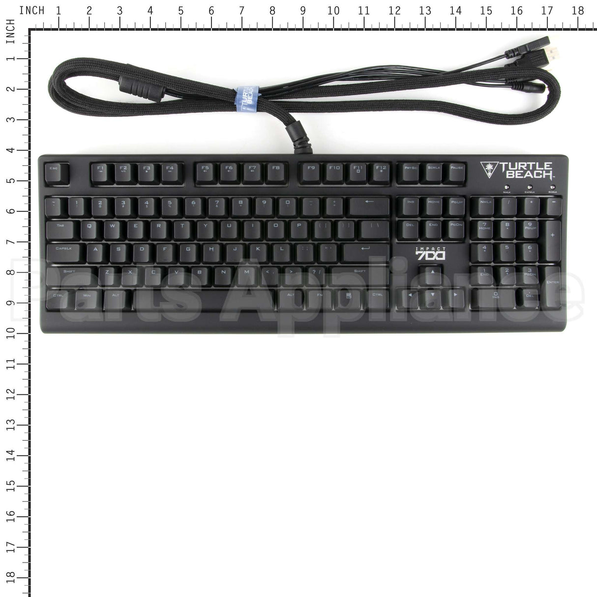 TBS-4820-01 Garrity Impact 700 Gaming Keyboard