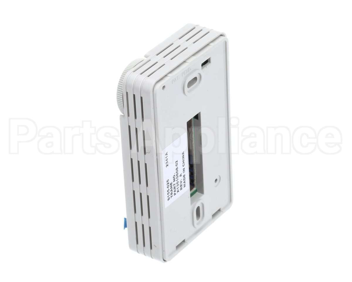 THT1234 Trane Wall Stat W/External Adj Setpt