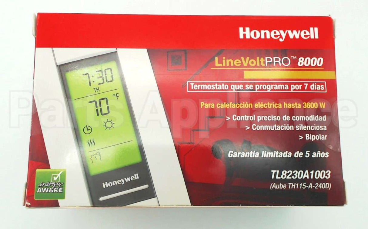 TL8230A1003 Resideo 240Velecht7Day,Dpst W/Pos Off