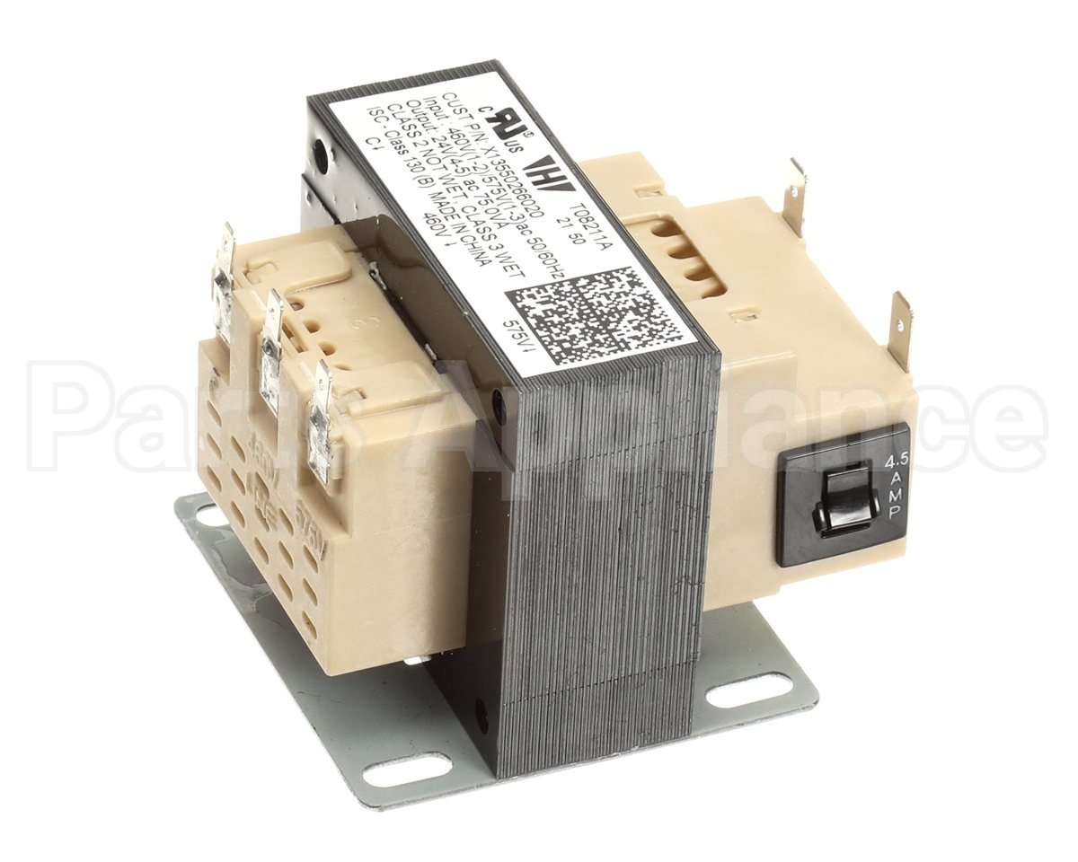 TRR00826 Trane Transformer, 75 Va, 460-575V Pri, 24V Se
