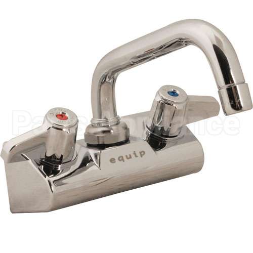 TS5F4WLX06 Compatible TS Brass Faucet, 4"Wall, 6"Spt, Leadfree
