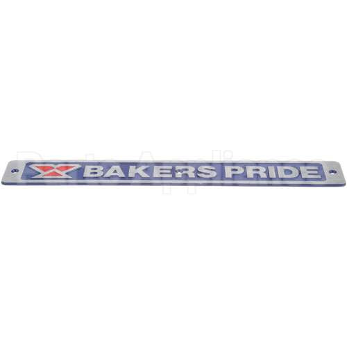 U1043X Compatible Bakers Pride Nameplate