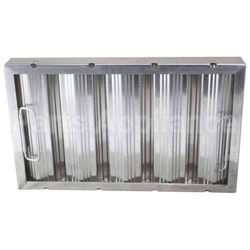ULTR21256 Compatible Ultrafryer Baffle Filter - 16 X 25, Alum