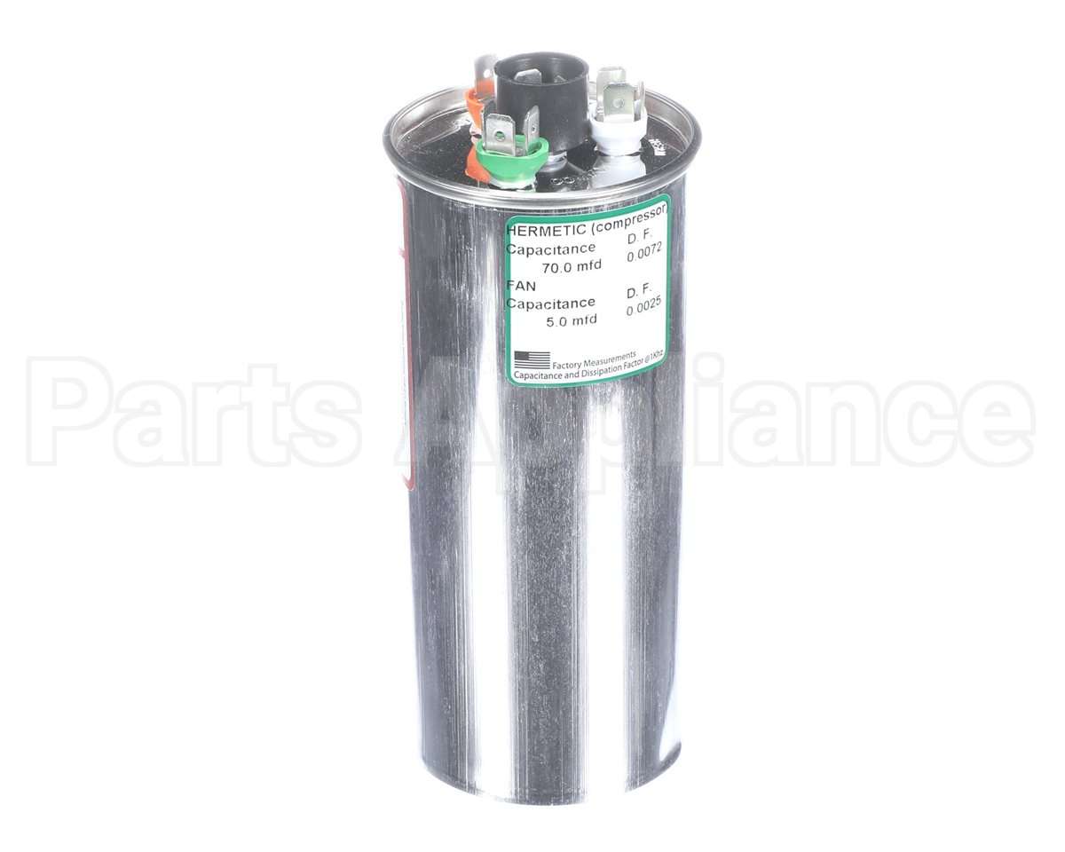 USA2221 Trane Capacitor; 70/5Mfd 370/440V Rnd Usa Made