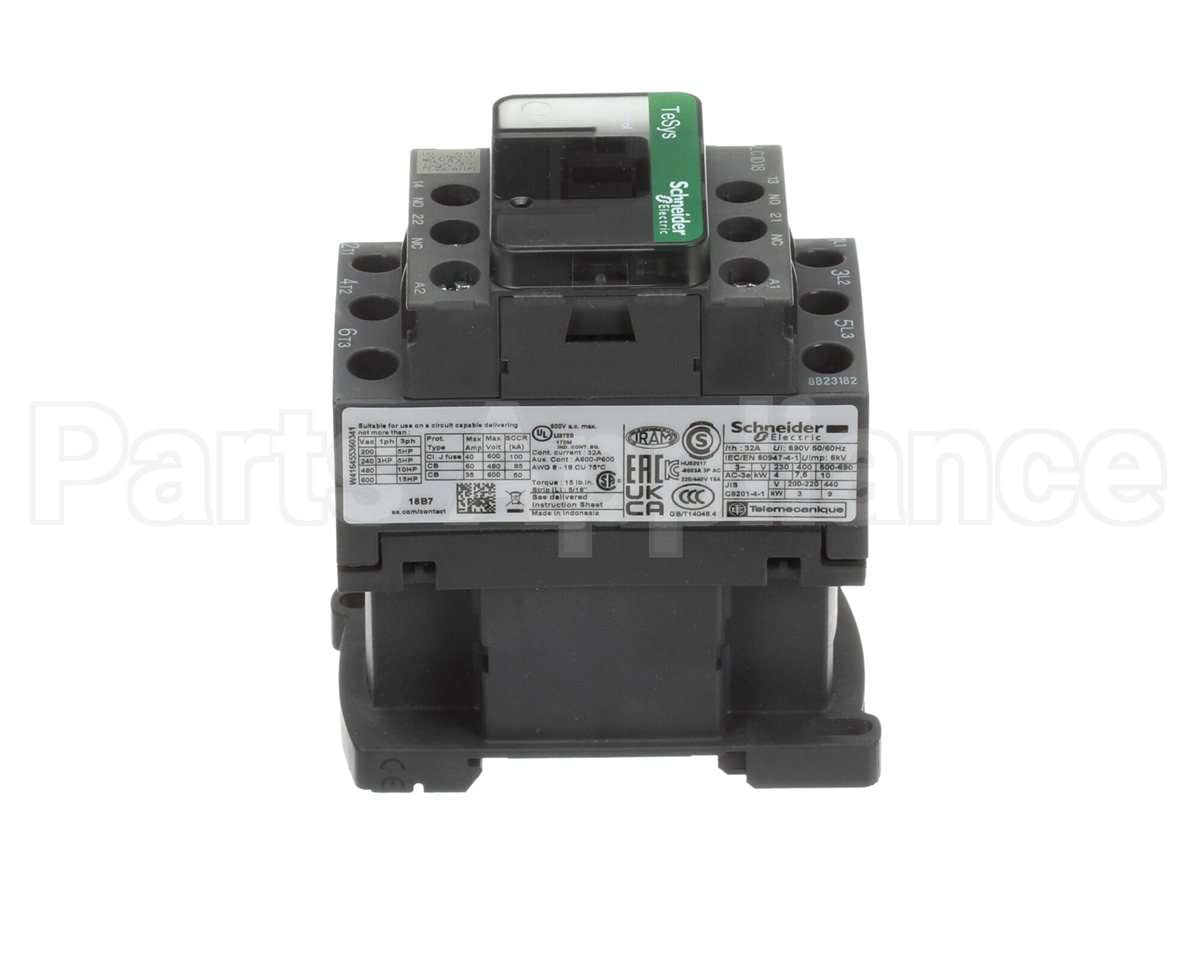 V09000 Aaon Contactor 3P 18A 24V