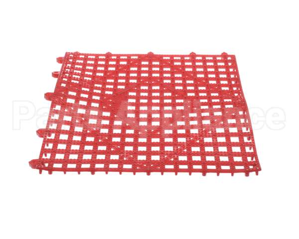 VM5280RD San Jamar Versa-Mat 1'X1' Bar Mat, Red C&C