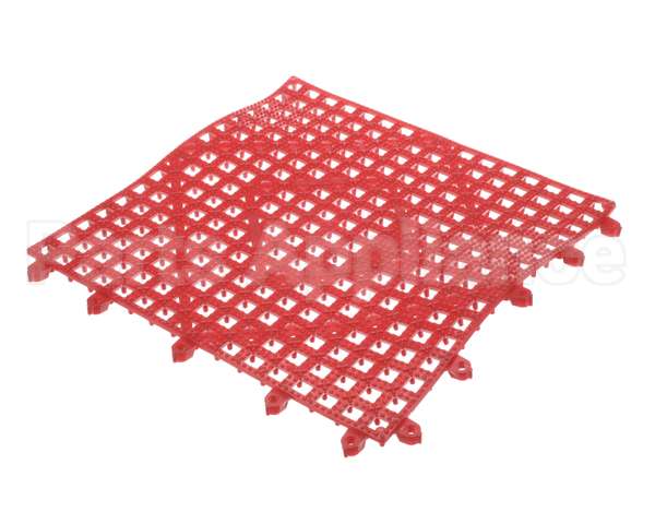 VM5280RD San Jamar Versa-Mat 1'X1' Bar Mat, Red C&C