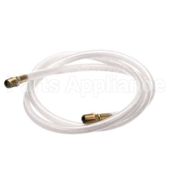 VT437 Compatible Biro Hose 5Ft Nylobrade 1/4Mpt W/Crimped