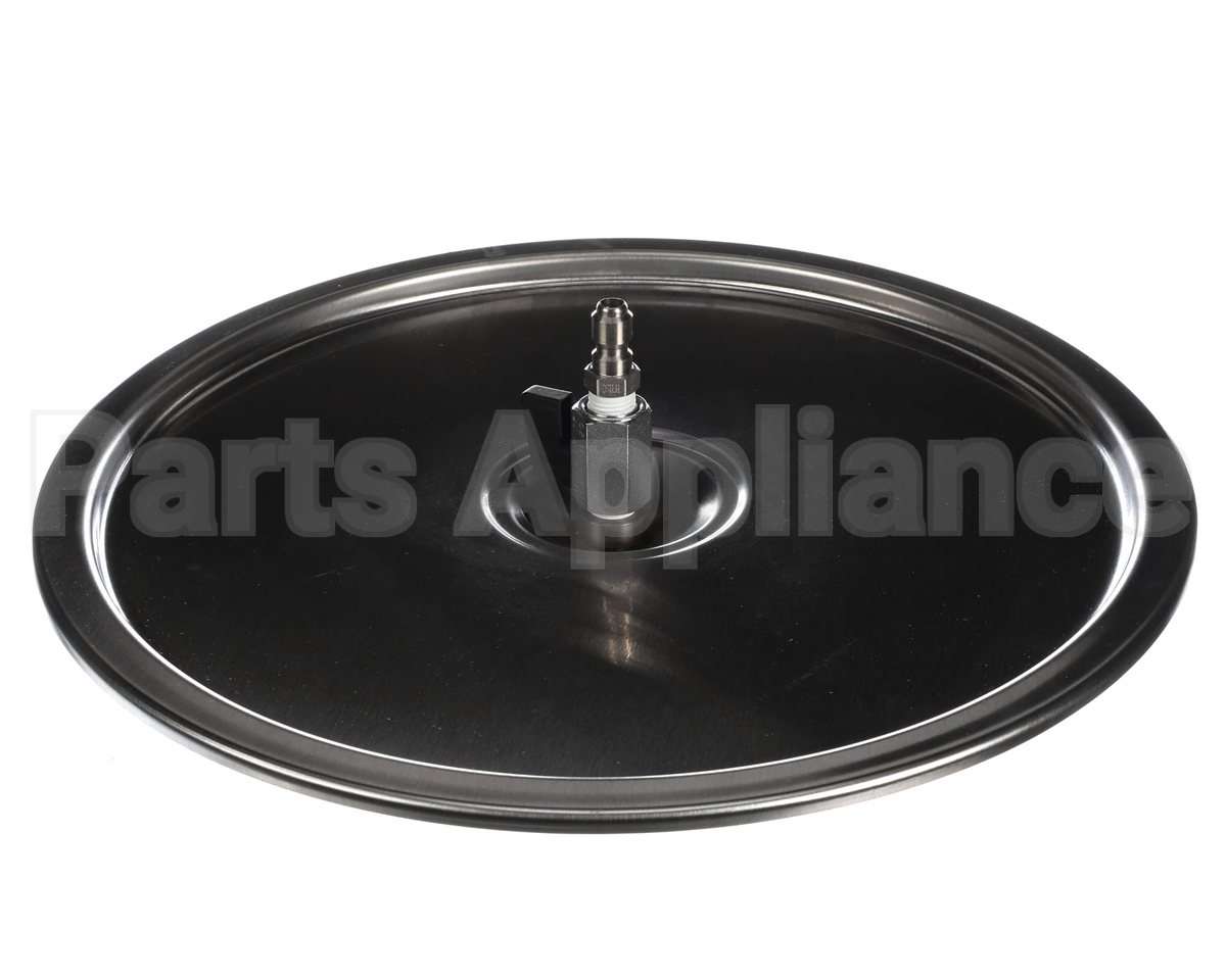 VT630S Biro Lid Asm. W/Ball Valve, Double Drum Vollr