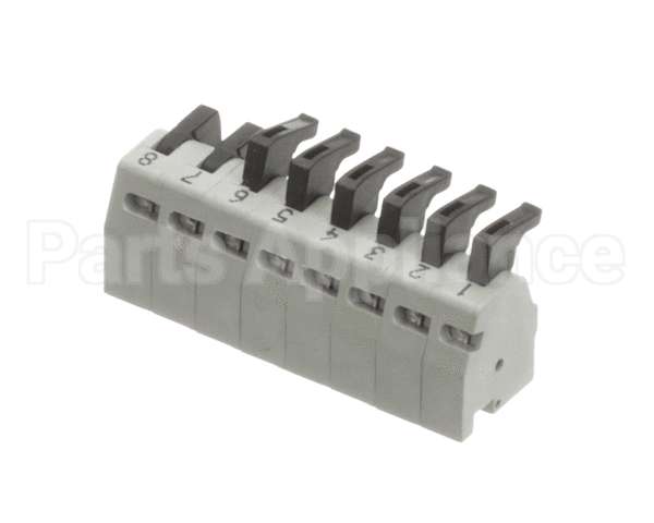 W0570213 Grindmaster Cecilware Strip, Term 8 Pin Spring Clamp