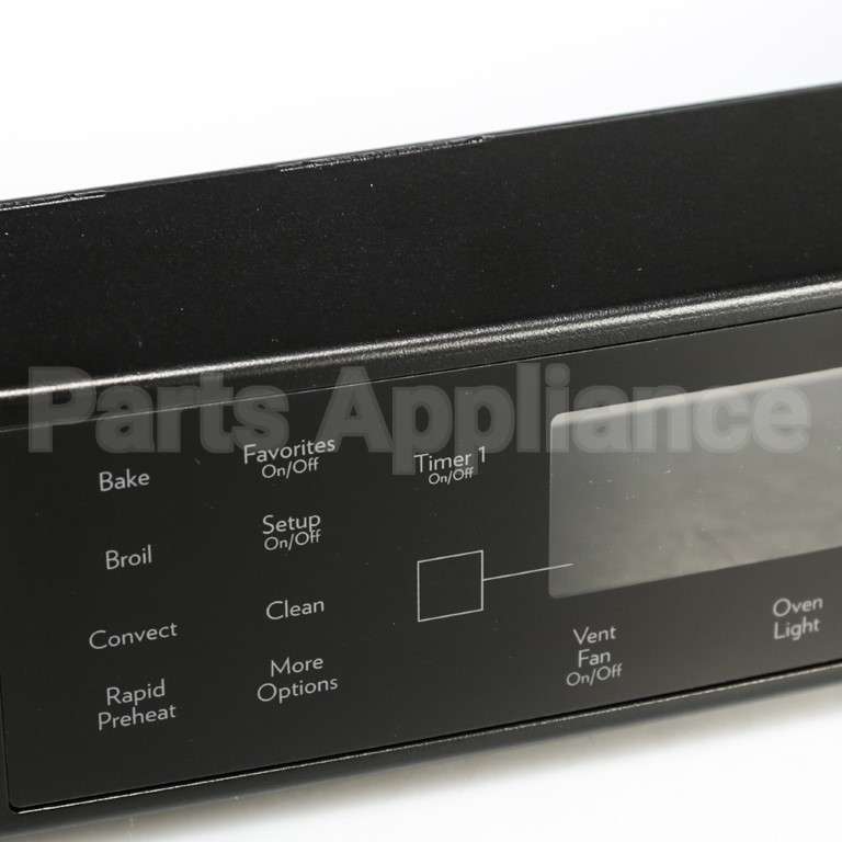 W10239347 Whirlpool Assy,Control Panel Black