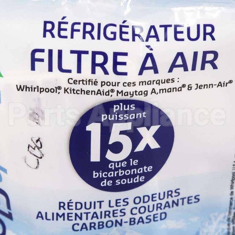 W10311524 Whirlpool Refrigerator Carbon Air Filter