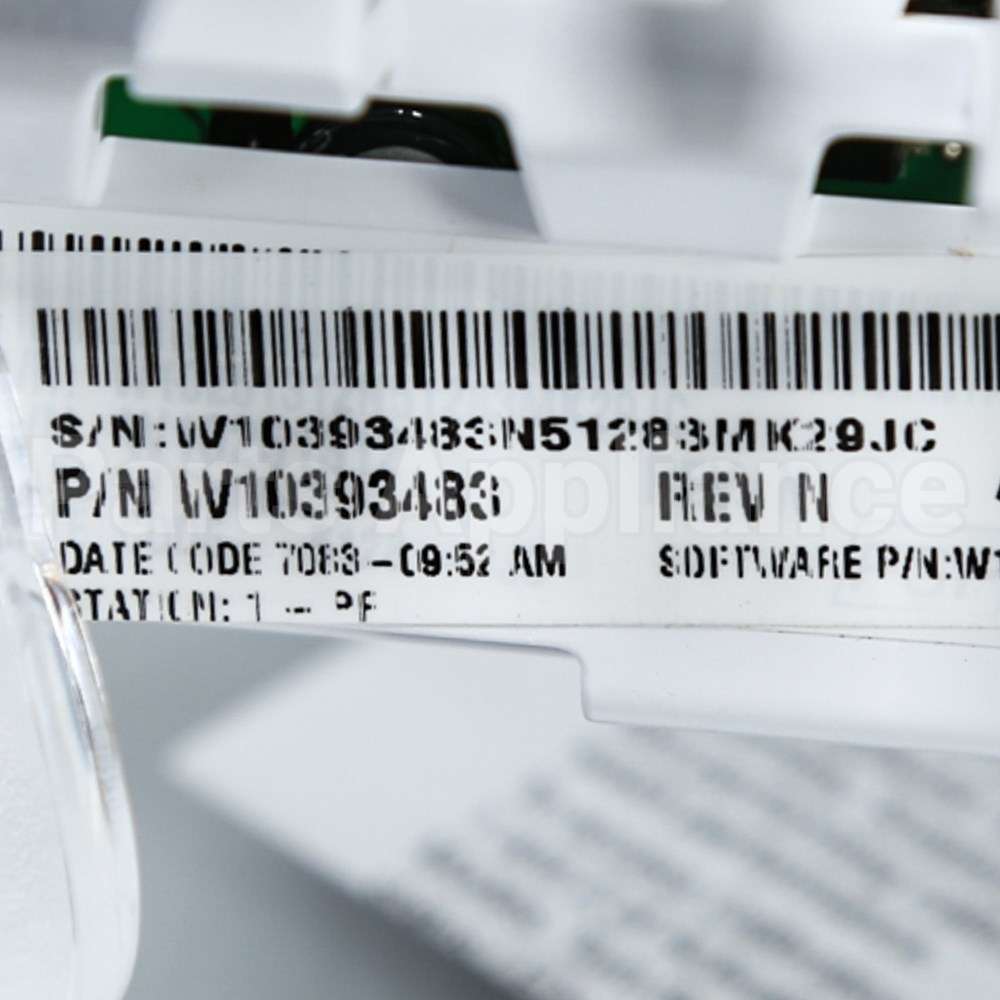 W10393483 Whirlpool Ccuasm Vmw Cl-120V, Mvwc