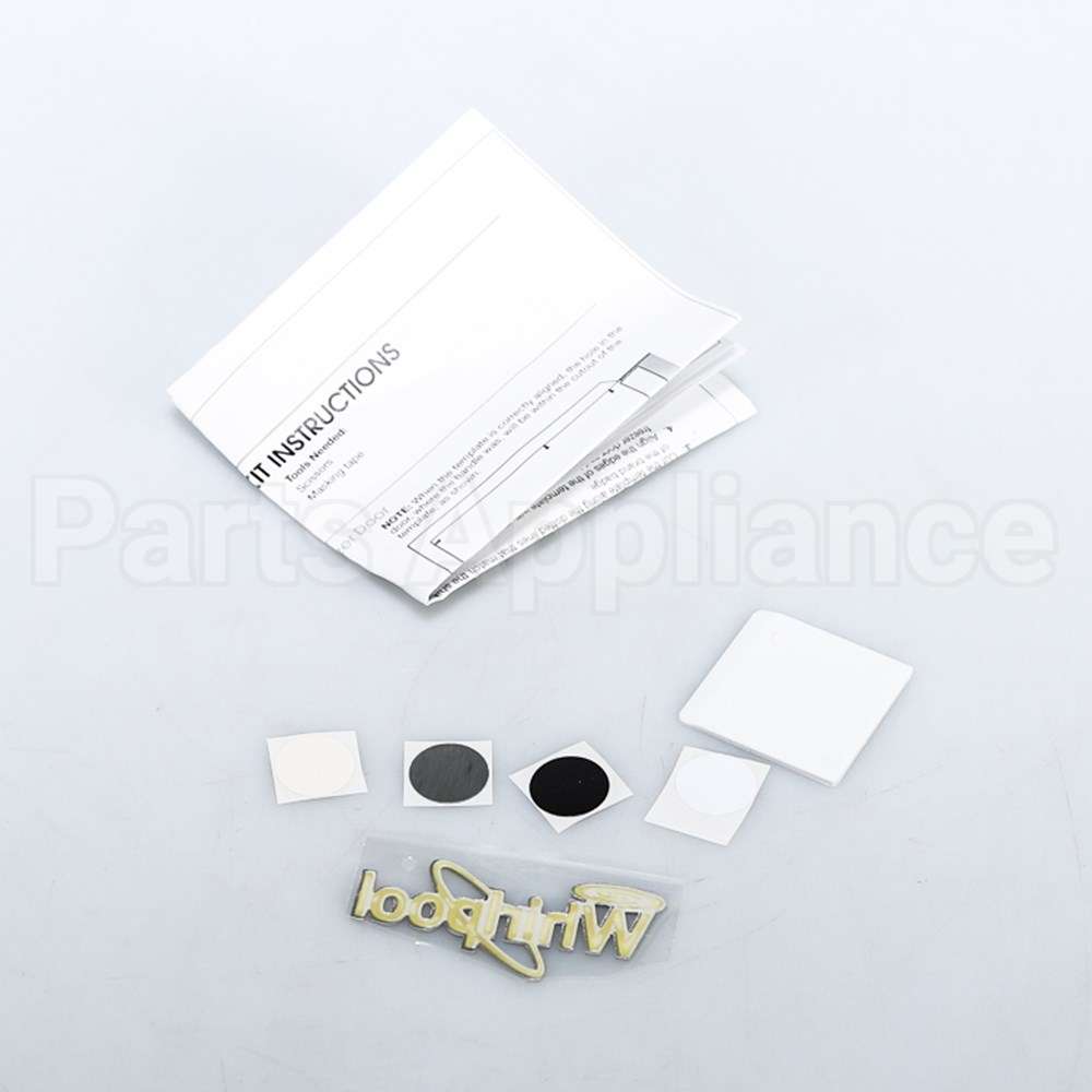 W10395148 Whirlpool Tm Door Reversal Kit Wh