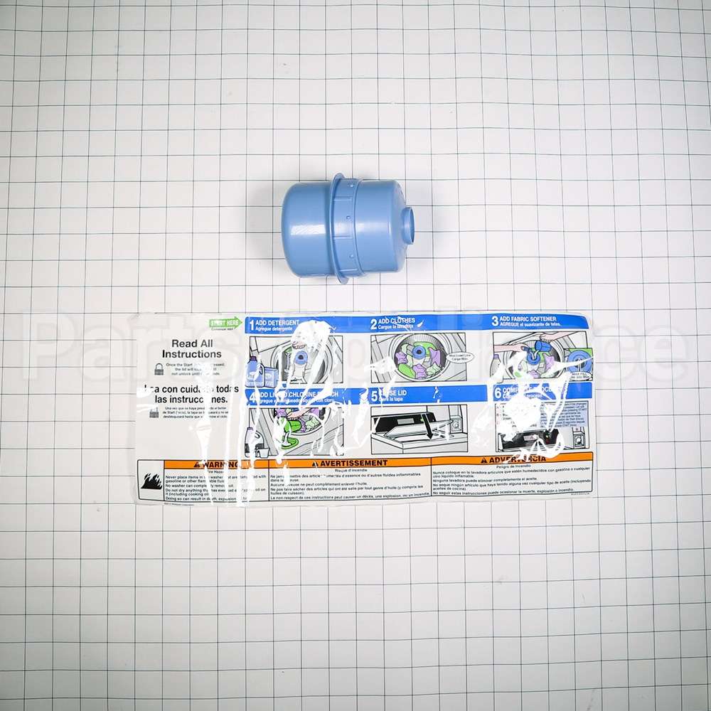 W10461164A Whirlpool Disp-Fabric Softener Asm