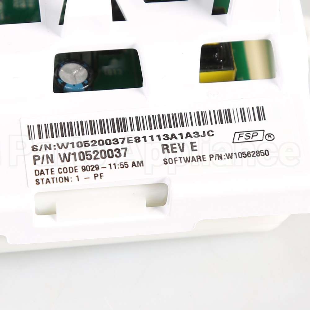 W10520037 Whirlpool Ccuasm Vmw Hy 120V Wtw49