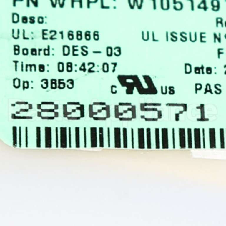 W10861608 Whirlpool Harns-Wire