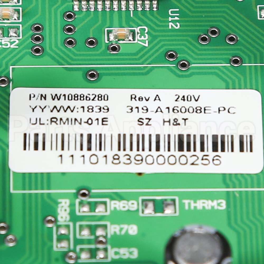 W11035835 Whirlpool Cntrl-Elec